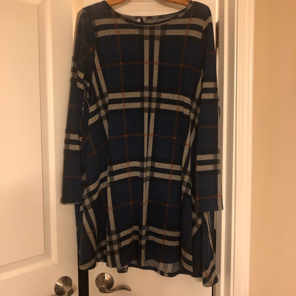 Plaid Dress Tunic